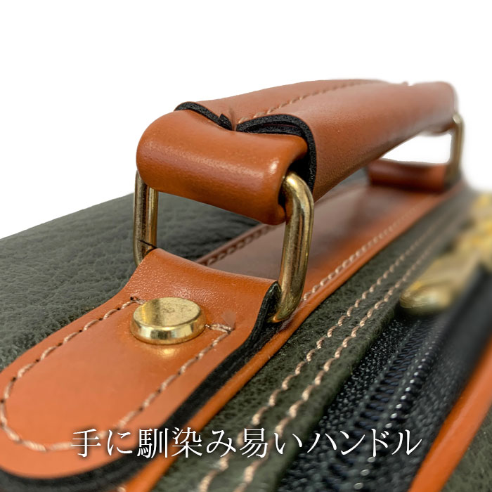 ショルダーバッグ 手提げバッグ メンズ A4 縦 縦型 日本製 国産 豊岡製鞄 2way 旅行 黒 カーキ PHILIPE LANGLET KBN16455