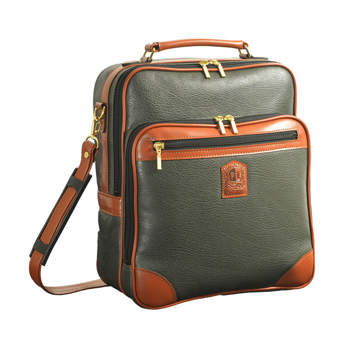 ショルダーバッグ 手提げバッグ メンズ A4 縦 縦型 日本製 国産 豊岡製鞄 2way 旅行 黒 カーキ PHILIPE LANGLET KBN16455