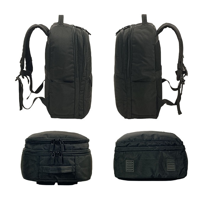 ビジネスリュック メンズ 大容量 2室 A3対応 ノートPC収納対応 自立 チェストベルト 出張 1~2泊 デイパック リュックサック 黒 ANDY HAWARD KBN42599