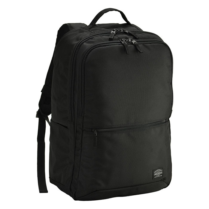 ビジネスリュック メンズ 大容量 2室 A3対応 ノートPC収納対応 自立 チェストベルト 出張 1~2泊 デイパック リュックサック 黒 ANDY HAWARD KBN42599