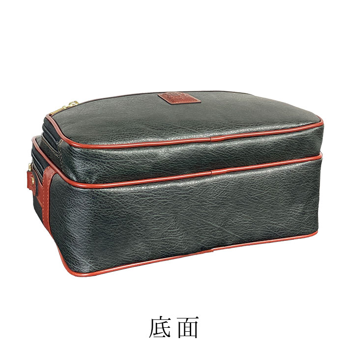 ショルダーバッグ 手提げバッグ メンズ B5 横 横型 日本製 国産 豊岡製鞄 2way 旅行 黒 カーキ PHILIPE LANGLET KBN16454