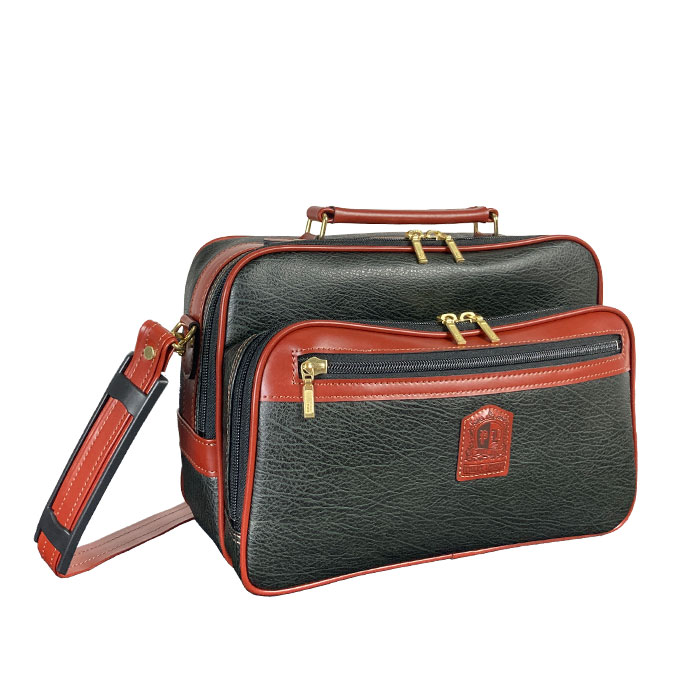 ショルダーバッグ 手提げバッグ メンズ B5 横 横型 日本製 国産 豊岡製鞄 2way 旅行 黒 カーキ PHILIPE LANGLET KBN16454