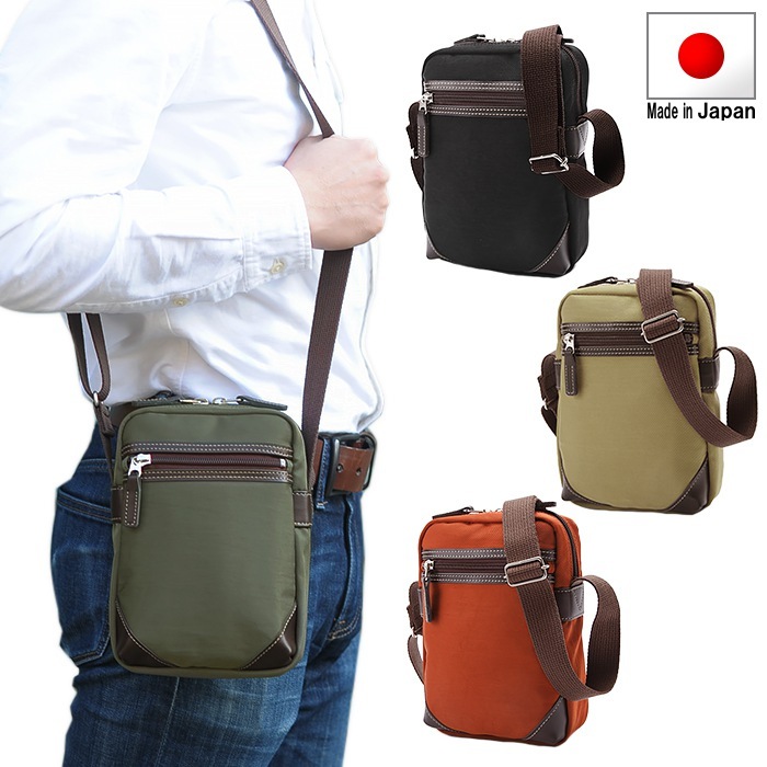 ショルダーバッグ ミニショルダーバッグ 日本製 豊岡製鞄 メンズ レディース 軽量 縦型 小さい 普段使い 旅行 レジャー ショッピング Kbn ブロンプトン Brompton 全ての商品 鞄倶楽部