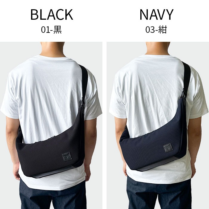 ショルダーバッグ メンズ 軽量 斜めがけ かっこいい カジュアル アウトドア 旅行 メッシュ風 黒 紺 Mobby's KBN33792