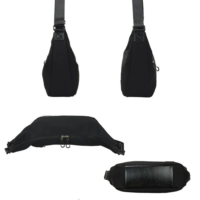 ショルダーバッグ メンズ 軽量 斜めがけ かっこいい カジュアル アウトドア 旅行 メッシュ風 黒 紺 Mobby's KBN33792