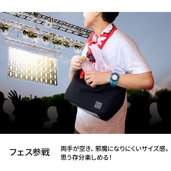 ショルダーバッグ メンズ 軽量 斜めがけ かっこいい カジュアル アウトドア 旅行 メッシュ風 黒 紺 Mobby's KBN33792