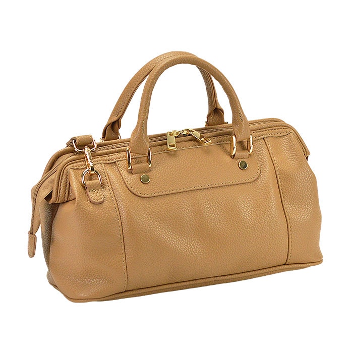 クロコ型押しニードルスタッズ付ショルダーBAG JO―K205