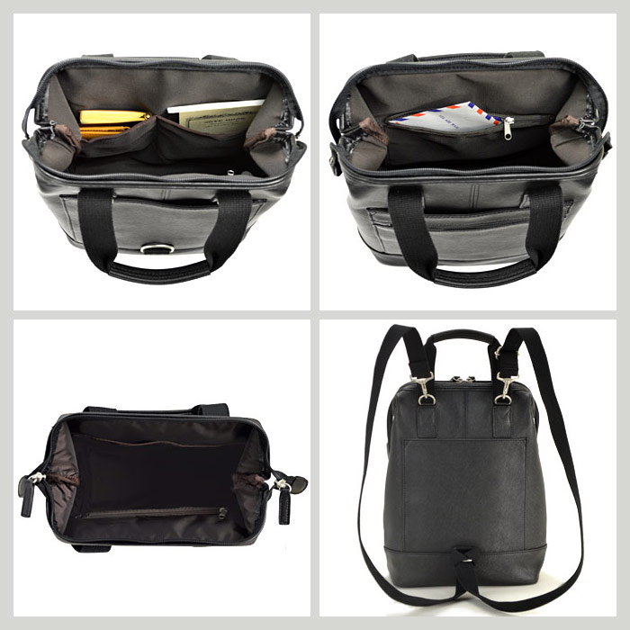 ショルダーバッグ メンズ A4 軽量 シンプル フォーマル 角シボ 3WAY KBN33695 ハミルトン HAMILTON