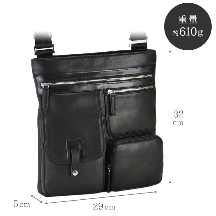 【sold out】ショルダーバッグ レザーバッグ メンズ A4 馬革 本革 旅行 KBN16380 ハミルトン HAMILTON