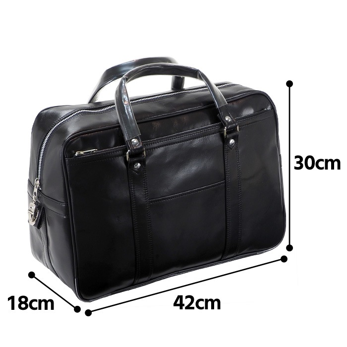 ボストンバッグ 仕事鞄 銀行ボストン 日本製 豊岡製鞄 メンズ B4 2室 銀行 黒 KBN10445 G-ガスト G-GUSTO