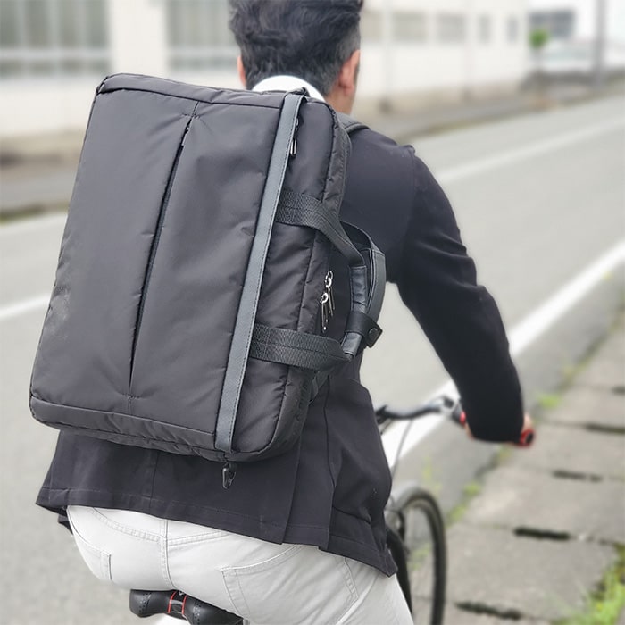 ビジネスバッグ ブリーフケース 3wayバッグ メンズ B4ファイル タブレット対応 キャリーバー通し 通勤 出張 黒 Kbn グラフィット Grafit 全ての商品 鞄倶楽部