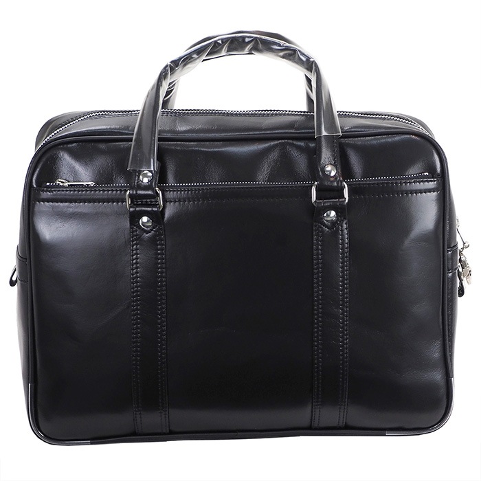 ボストンバッグ 仕事鞄 銀行ボストン 日本製 豊岡製鞄 メンズ B4 2室 銀行 黒 KBN10446 G-ガスト G-GUSTO