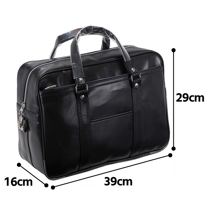 ボストンバッグ 仕事鞄 銀行ボストン 日本製 豊岡製鞄 メンズ B4 2室 銀行 黒 KBN10446 G-ガスト G-GUSTO