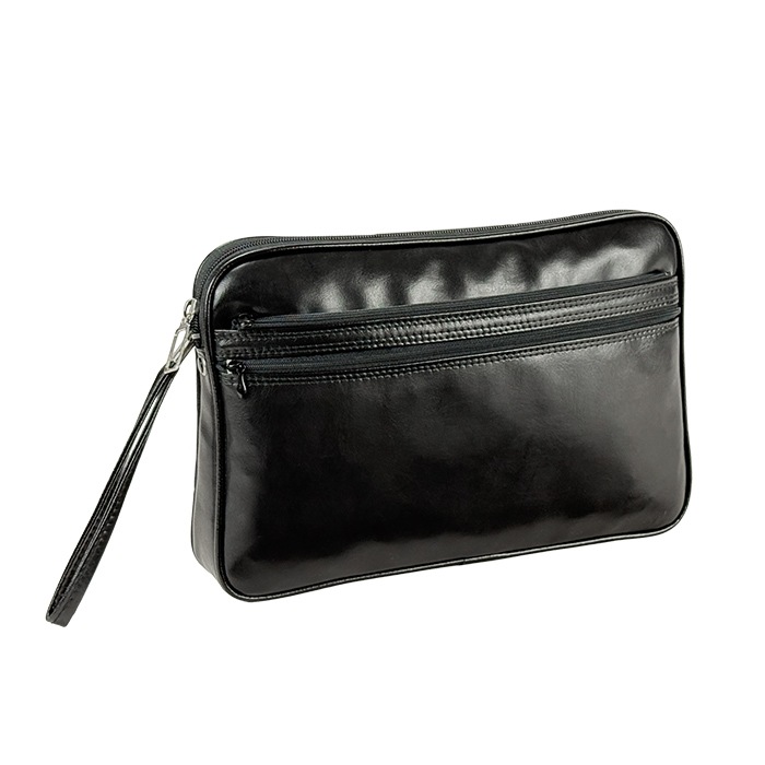 クラッチバッグ スピードケース 集金バッグ 日本製 豊岡製鞄  セカンドバッグ メンズ ビジネス B5書類対応 取っ手 黒 KBN25624 G-ガスト G-GUSTO