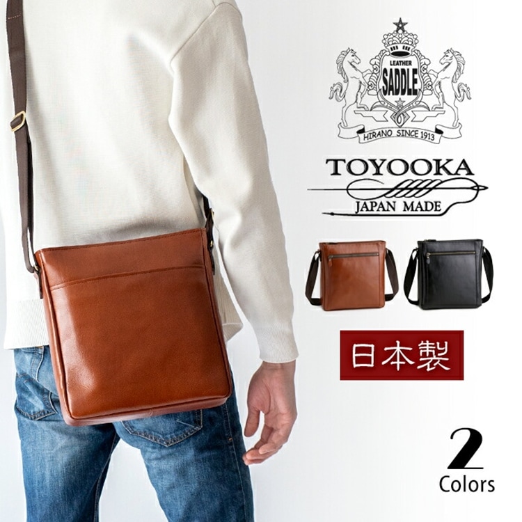 ショルダーバッグ メンズ B5 タブレット バッグ 日本製 本革 斜めがけ ショルダー SADDLE サドル