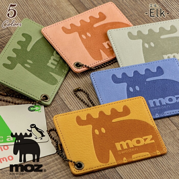 moz（モズ） パスケース 薄い 「エルク」Elk