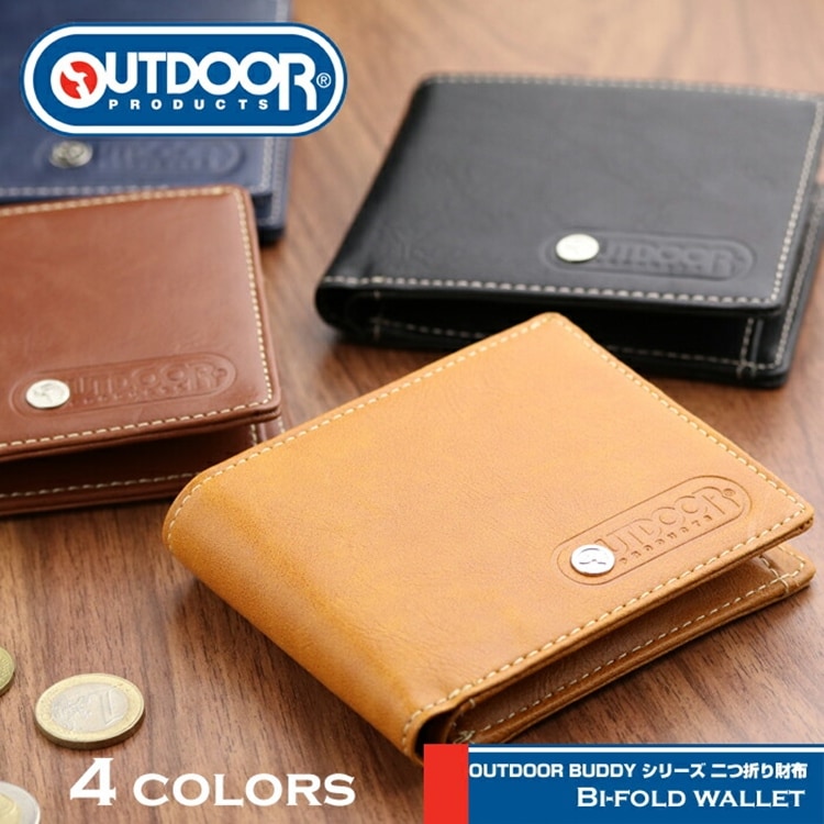 OUTDOOR PRODUCTS 「バディ」 二つ折り財布 アウトドア プロダクツ