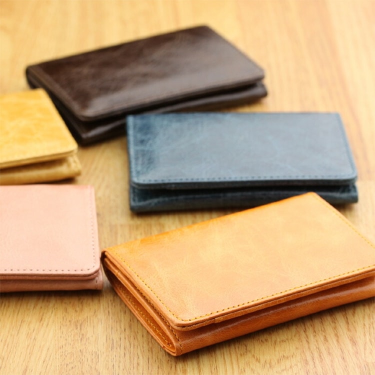 はたらく女性のための名刺入れ SACURA 日本製 牛革名刺入れ「TORTA」