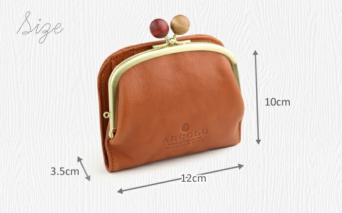 ARCOLO(アルコロ) がま口 二つ折り財布
