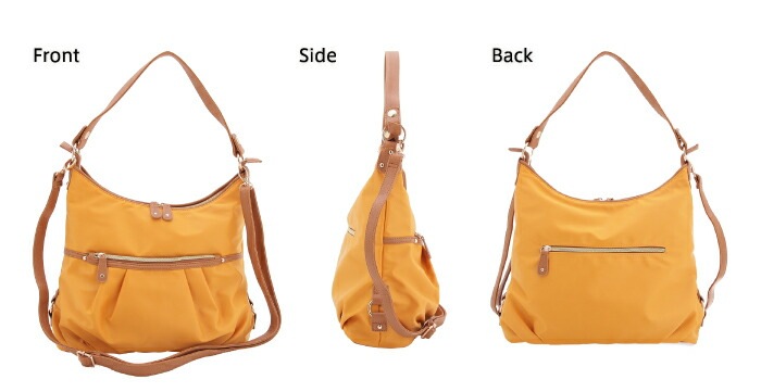 3WAY多機能 ナイロン トートバッグ ショルダーバッグ リュックサック PRAGMA