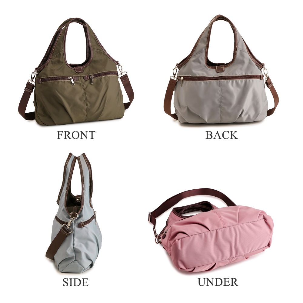 軽量 ナイロン 2WAY ショルダーバッグ トートバッグ「Visio」 PRAGMA プラグマ