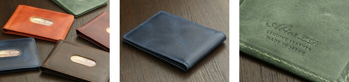 ABIES L.P.（アビエス）日本製 本革 二つ折りパスケース ヴィンテージワックスレザー 牛革