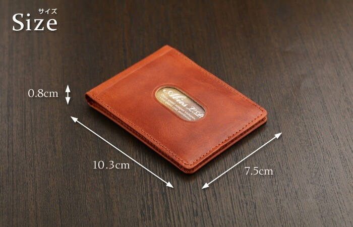 ABIES L.P.（アビエス）日本製 本革 二つ折りパスケース ヴィンテージワックスレザー 牛革