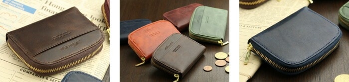 小銭入れ メンズ ABIES L.P.（アビエス）日本製 本革 ラウンドファスナー コインケース ヴィンテージワックスレザー