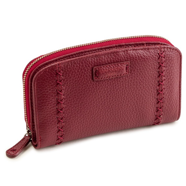 KANSAI YAMAMOTO（カンサイヤマモト） ソフトシュリンク牛革 ラウンドファスナー 折り財布