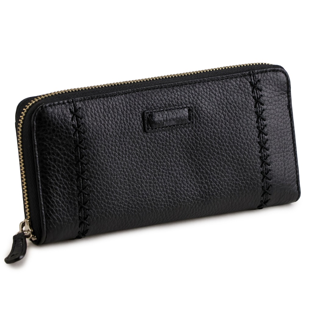 KANSAI YAMAMOTO（カンサイヤマモト） 牛革 ラウンドファスナー長財布 