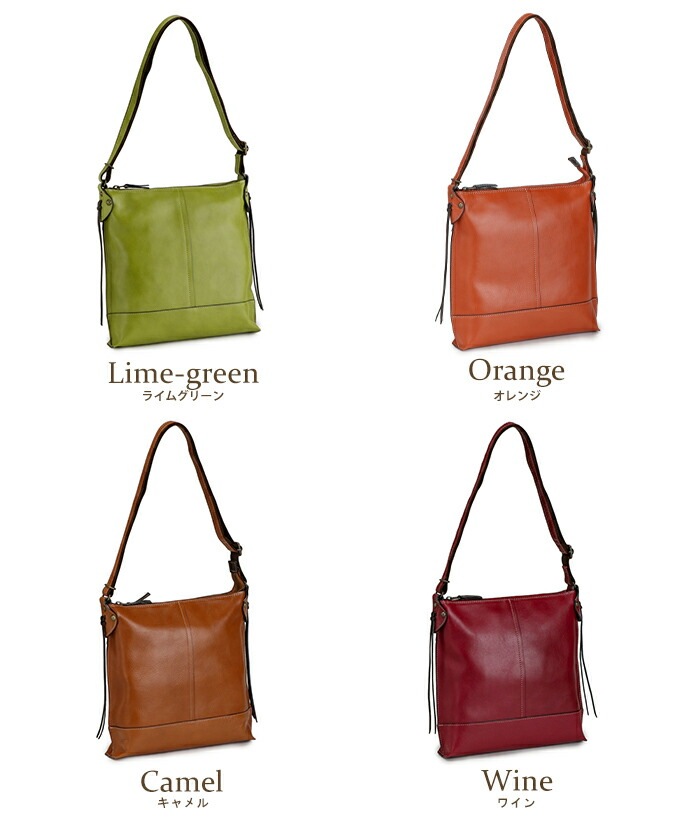 CARINA 日本製 牛革ショルダーバッグ 「CARINA」