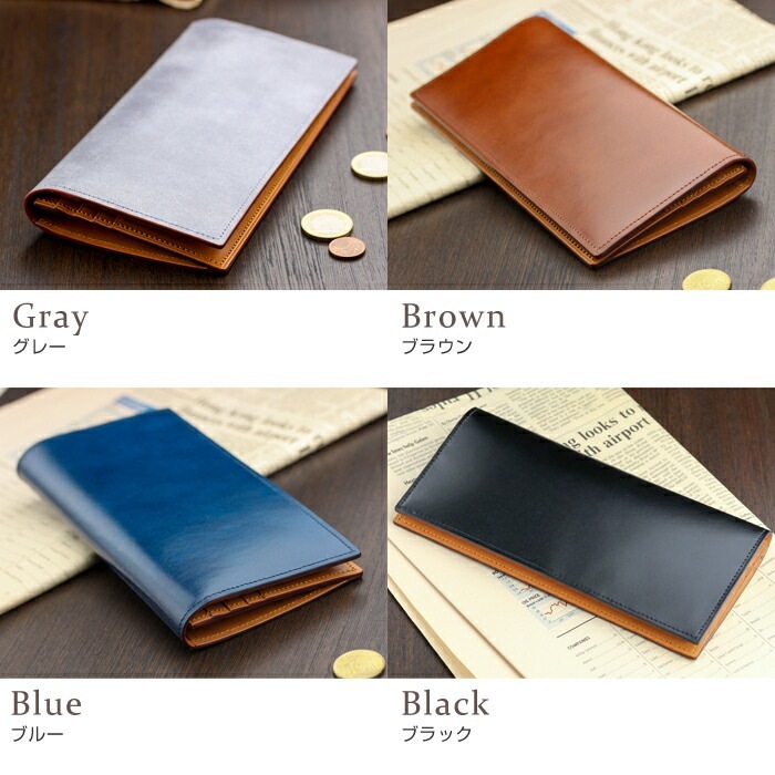 ABIES L.P. （アビエス） アンティークキップ 長財布 日本製 牛革 