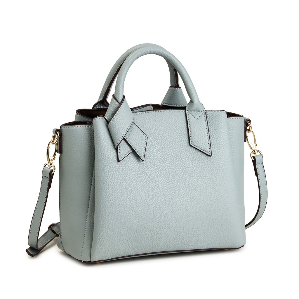 ショルダーバッグ レディース 斜めがけ 大人 軽量 2way トートバッグ きれいめ リボン 合皮 斜め掛け PRAGMA プラグマ