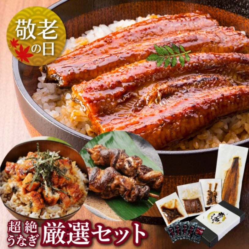 【敬老の日セット】愛知三河産　超絶うなぎ厳選セット