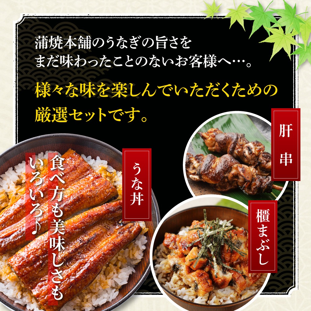 【お中元セット】愛知三河産　超絶うなぎ厳選セット