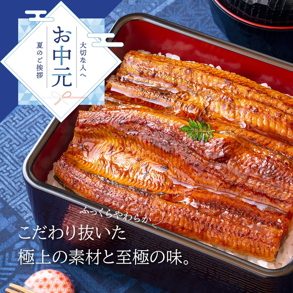 【お中元セット】愛知三河産　超絶うなぎ厳選セット