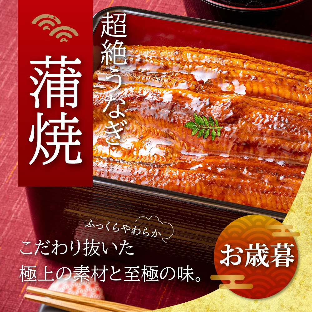 【お歳暮ギフト】愛知三河産　超絶うなぎ厳選セット