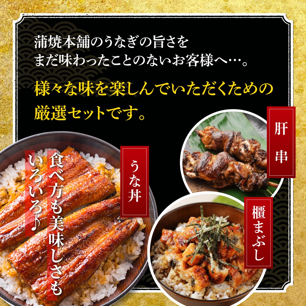 【お歳暮ギフト】愛知三河産　超絶うなぎ厳選セット