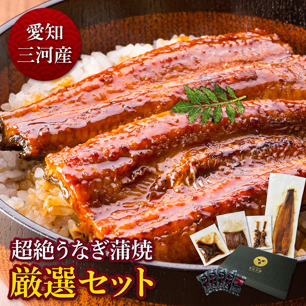 愛知三河産　超絶うなぎ厳選セット