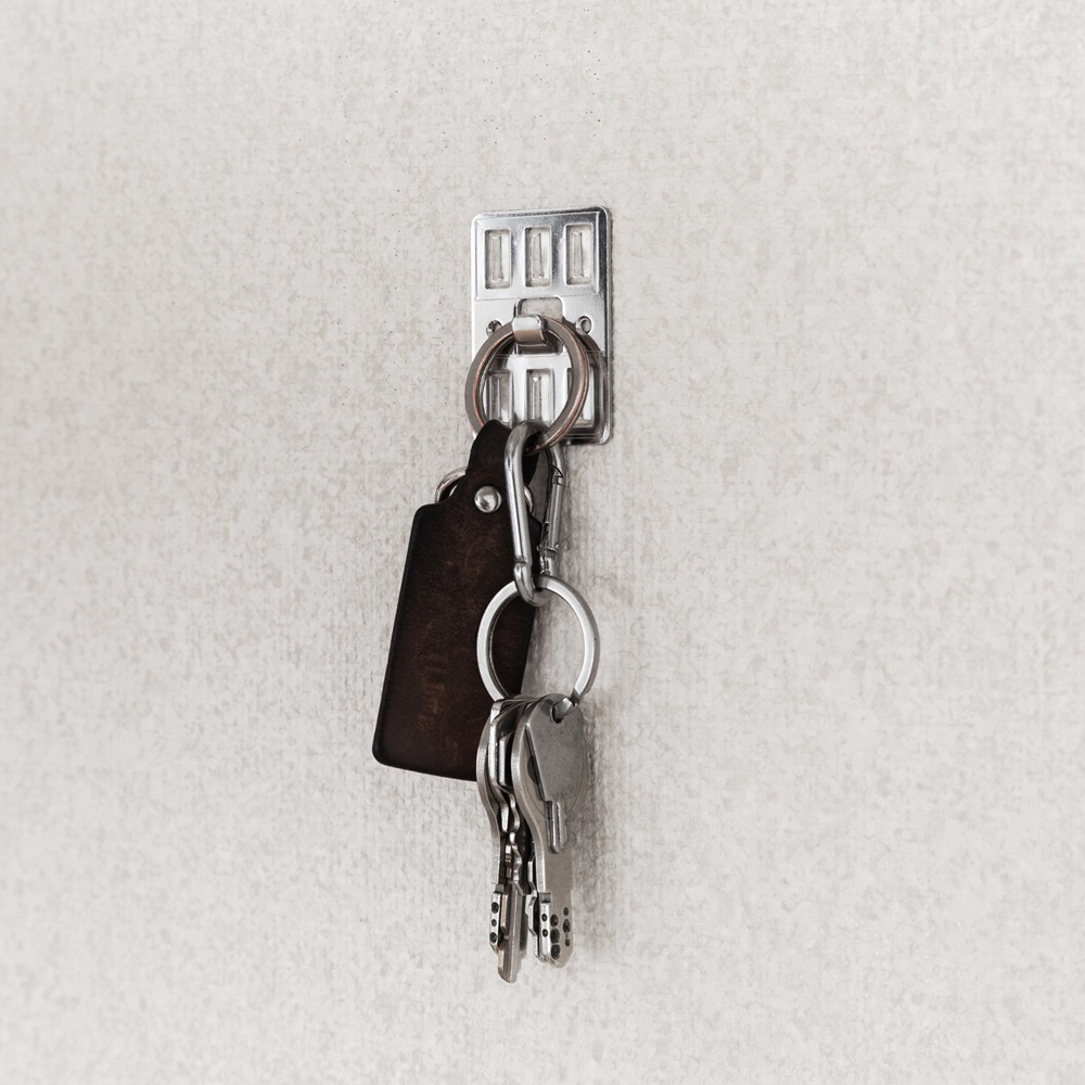 石膏ボード用固定金具P-S-6金具セット（2枚）静止荷重3kg用×2枚入 | 壁