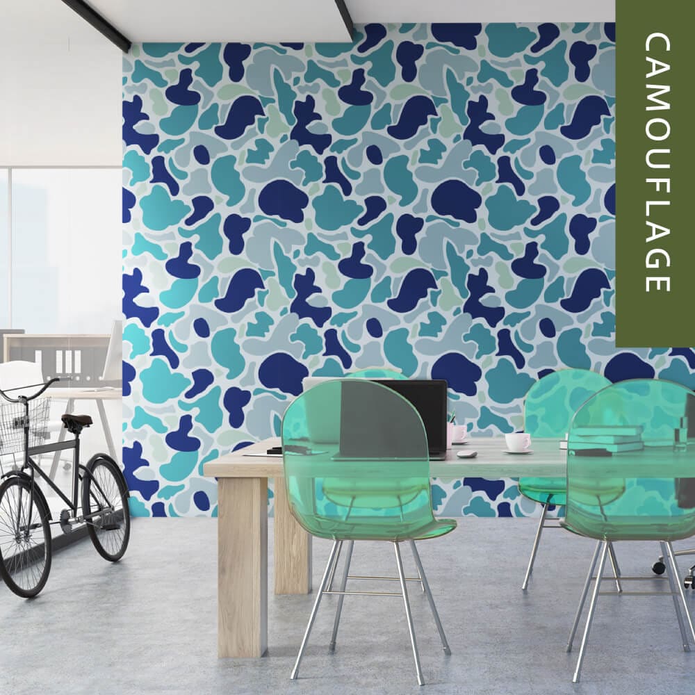 ぷっくりちびハートタグ カモフラ No.281