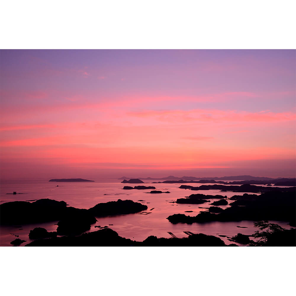 Graphicbaseオンラインショップ サイズオーダー 写真壁紙 シート 海 夕方の海 そらのした H Ss