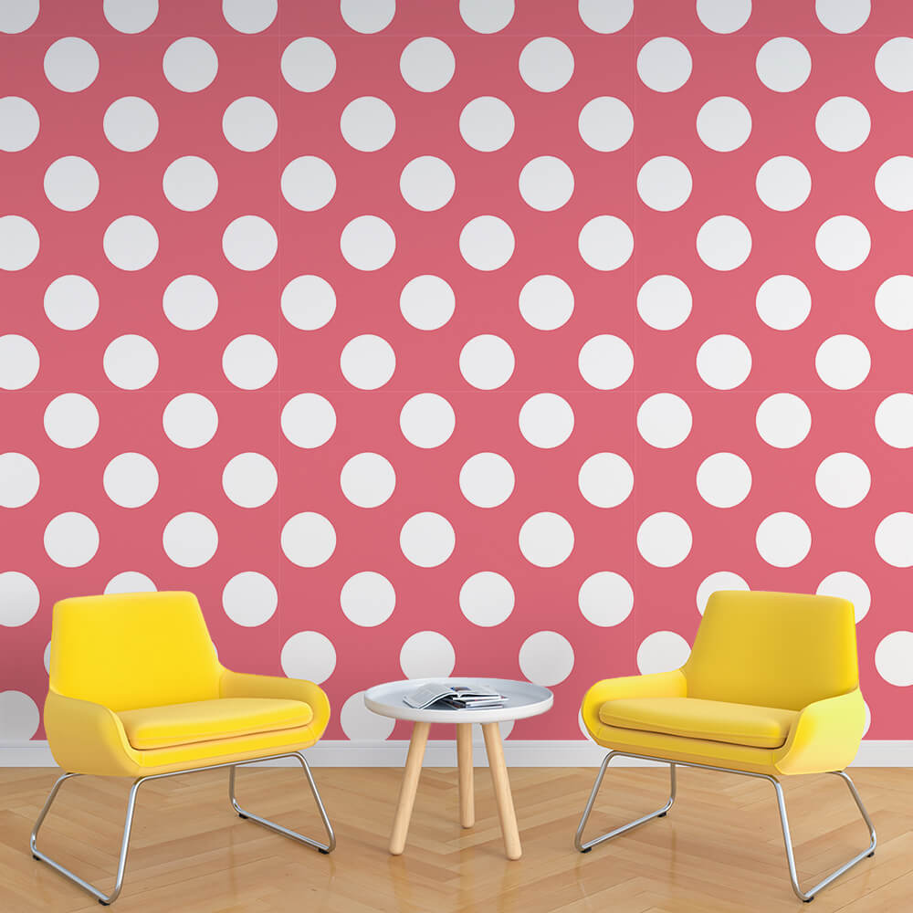 GraphicBaseオンラインショップ | 【1m単位 切り売り】壁紙 パターン マル コインドット（H-cd0023）