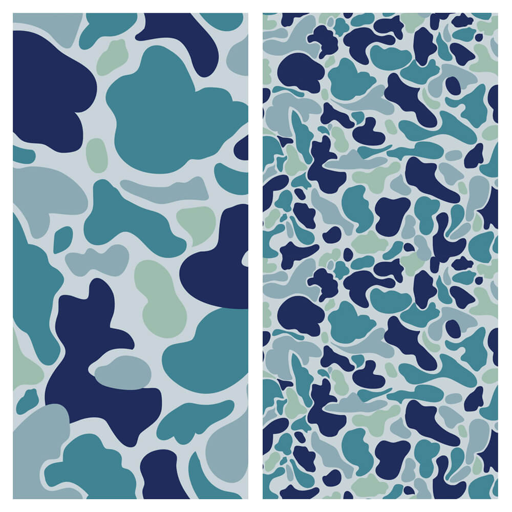 ぷっくりちびハートタグ カモフラ No.281