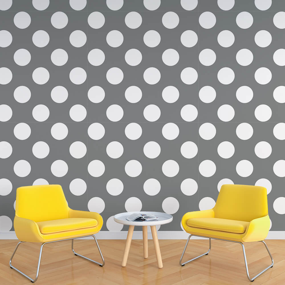 GraphicBaseオンラインショップ | 【1m単位 切り売り】壁紙 パターン マル コインドット（H-cd0125）