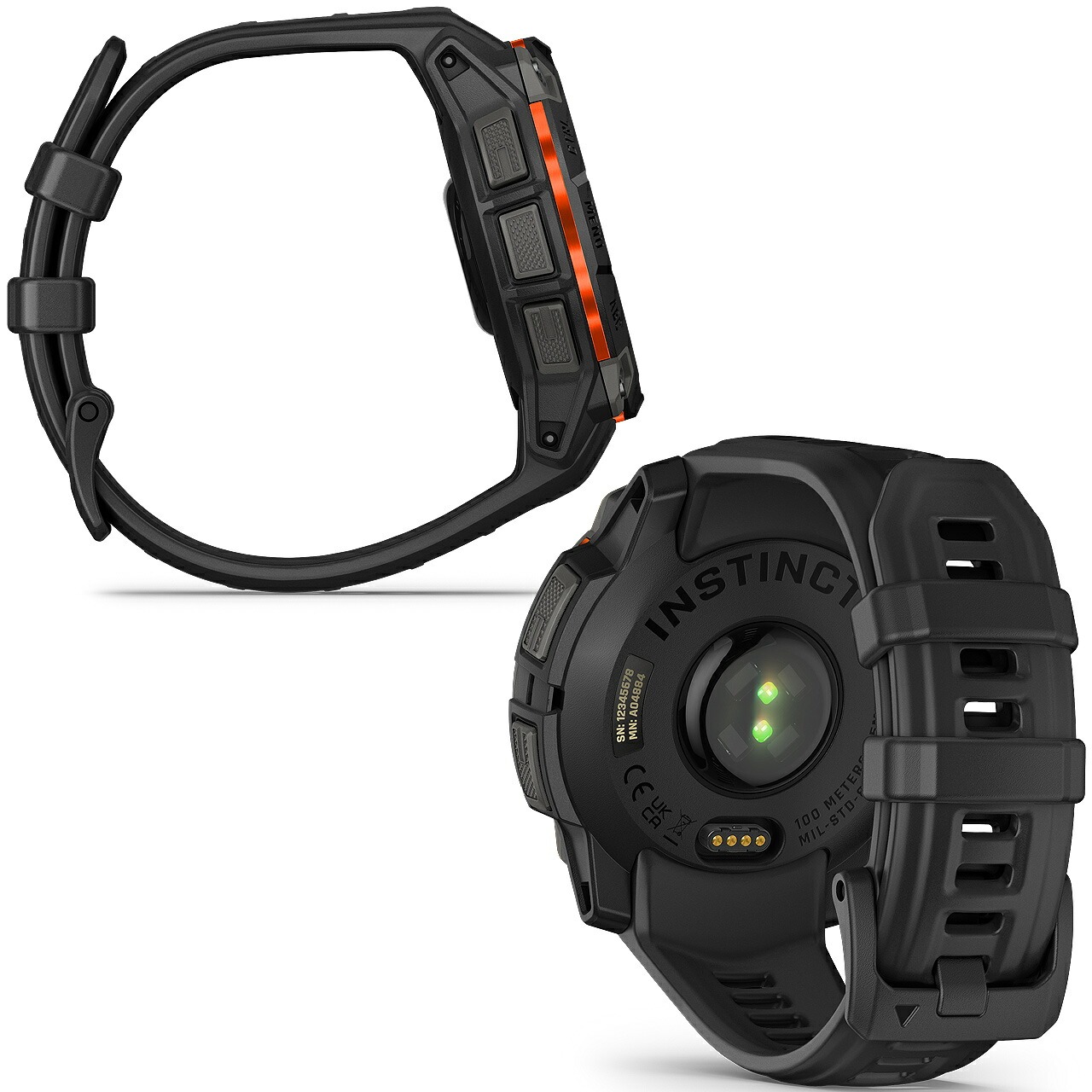 GARMIN GPSランニングウォッチ Instinct 3 Dual Power 45mm | スマート