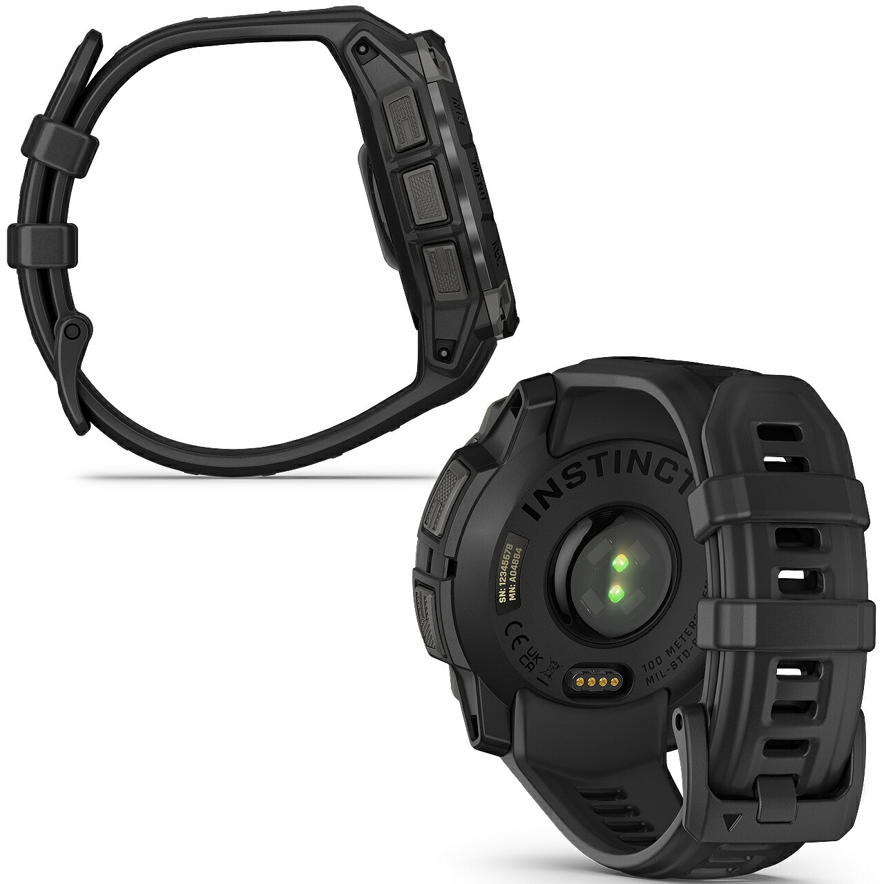 GARMIN GPSランニングウォッチ Instinct 3 AMOLED 45mm | スマート