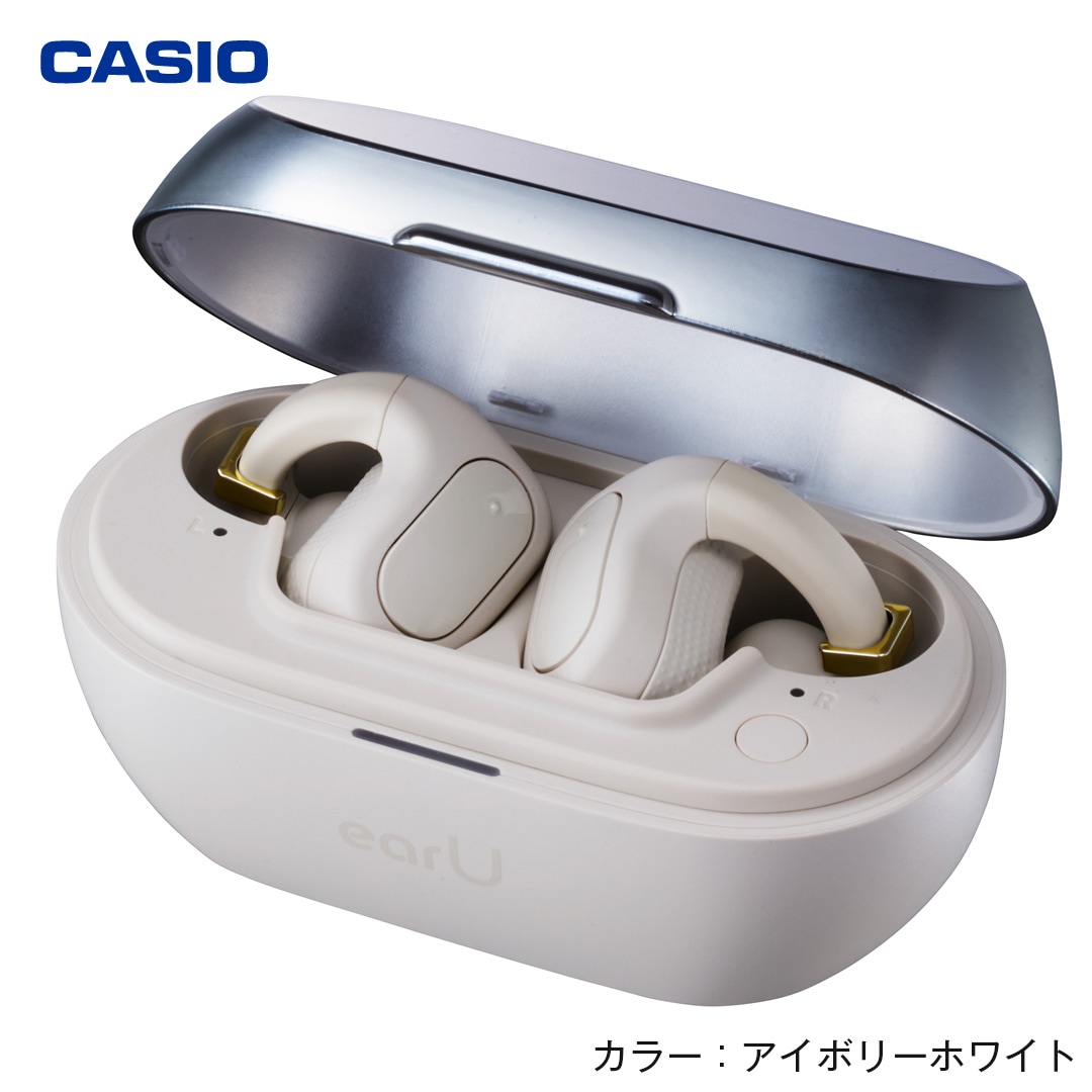 CASIO earU ヒアリングアシストイヤホン ER-100 カシオ イアユー