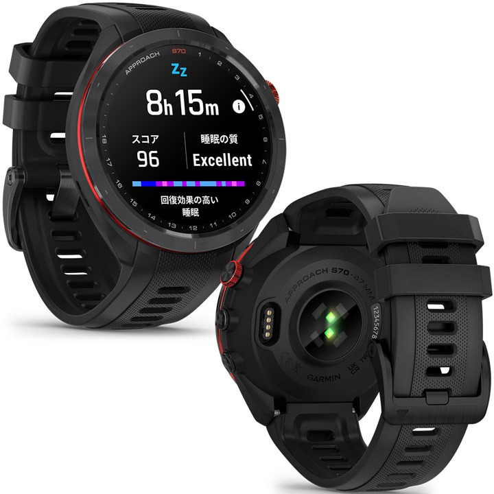 GARMIN GPSゴルフウォッチ Approach S70 47mm | スマートウォッチ