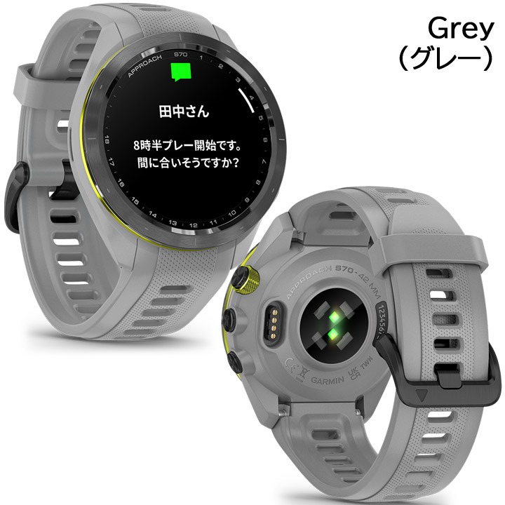 GARMIN GPSゴルフウォッチ Approach S70 42mm | スマートウォッチ